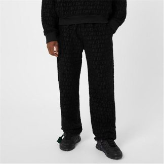 OFF WHITE BouclÉ Casual Trousers Men Black  for sale