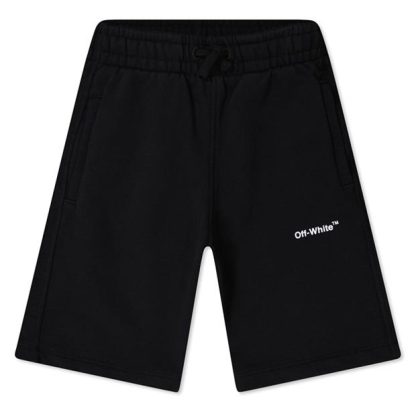 OFF WHITE Boys Arrow Shorts Kids Blk Wht 1001  for sale