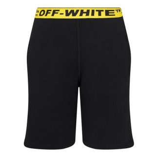 OFF WHITE Boys Industrial Shorts Kids Blk/Yel 1018  for sale