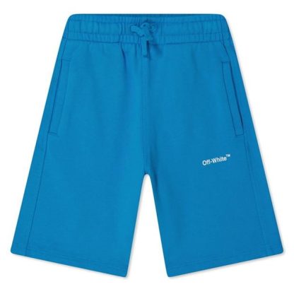 OFF WHITE Boys Monster Shorts Kids Blue Mul 4584  for sale