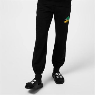 OFF WHITE Brush Arrow Track Pants Men Blk/Mlt 1084  for sale