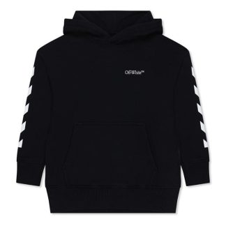 OFF WHITE Classic Arrow Hoodie Juniors Kids OTH Hoodies Black 1001 for sale