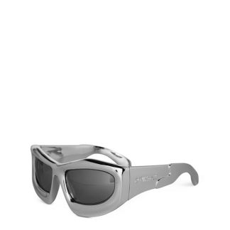 OFF WHITE Katoka Sunglasses Unisex Silver/Crm 7272  for sale