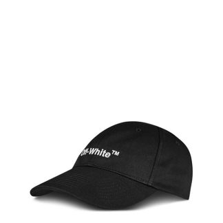 OFF WHITE Logo Baseball Cap Women Black 1001  for sale