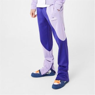 OFF WHITE Logo Colour Block Track Pants Men Dusty Prpl 3801  for sale