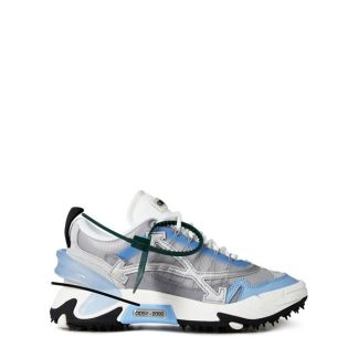 OFF WHITE Odsy-2000 Runner Trainer Women White L Blue  for sale