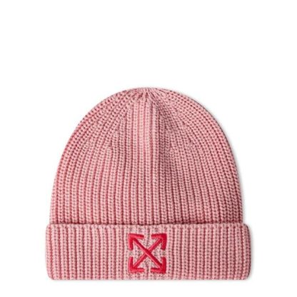 OFF WHITE Off Arrow Beanie Jn34 Women Pale Pink 3032  for sale