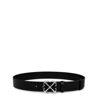 OFF WHITE Off Arrow Belt Sn34 Unisex Black  for sale