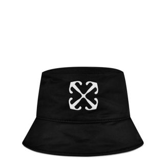 OFF WHITE Off Arrow Bucket Hat Ld41 Women Black 1001  for sale