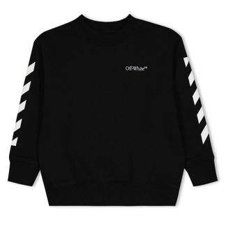 OFF WHITE Off Arrow Camou Crew Jn34 Kids Crew Sweaters Black 1001 for sale