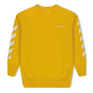 OFF WHITE Off Arrow Camou Crew Jn34 Kids Crew Sweaters Yellow 1601 for sale