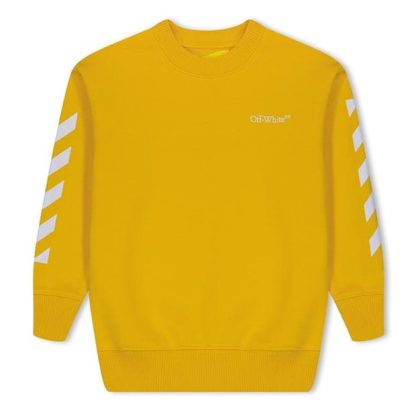 OFF WHITE Off Arrow Camou Crew Jn34 Kids Crew Sweaters Yellow 1601 for sale