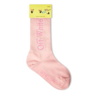 OFF WHITE Off Arrow Socks Jn34 Kids Pink 3032  for sale