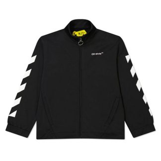 OFF WHITE Off Arrow Tracktop Kids Blk Wht 1001  for sale