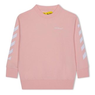 OFF WHITE Off Back Arrow Swt Jn34 Kids Pale Pink 3001  for sale