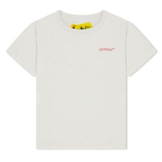 OFF WHITE Off Back Arrow Tee Jn34 Kids Cream 0332  for sale