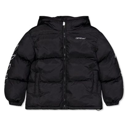 OFF WHITE Off Bookish Diag Jkt Jn44 Kids Black/Wht 1001  for sale