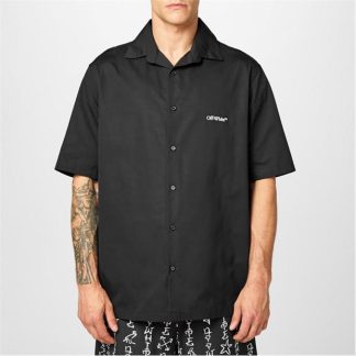 OFF WHITE Off Goth Bowl Shirt Sn44 Men Black  for sale