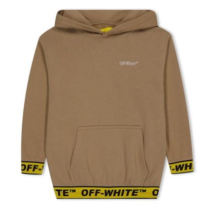 OFF WHITE Off Industrial OTH Jn34 Kids OTH Hoodies Khaki Yel 6318 for sale