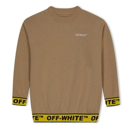 OFF WHITE Off Industrial Sweat Jn34 Kids Khaki Yel 6318  for sale