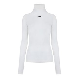 OFF WHITE Off L/S Turtle Ld44 Women White/Black  for sale