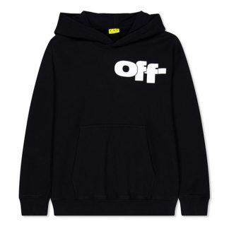 OFF WHITE Off Logo OTH Jn44 Kids Blk/Wht 1001  for sale