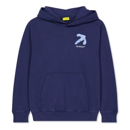 OFF WHITE Off Logo OTH Jn44 Kids Navy 4601  for sale