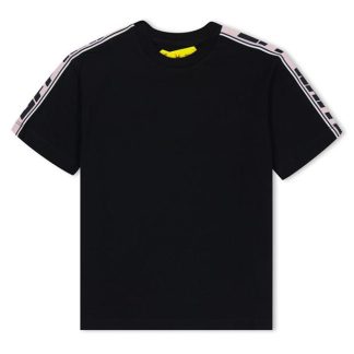 OFF WHITE Off Logo Tee Jn34 Kids Black 1010  for sale