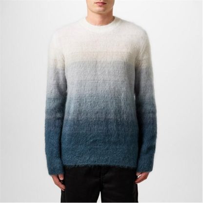 OFF WHITE Off Mohair Arr Knit Sn44 Men Grey  for sale