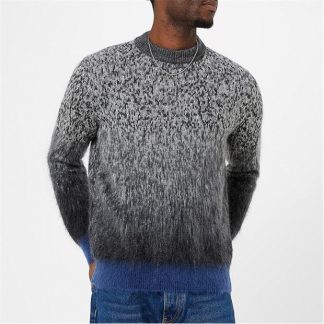 OFF WHITE Off Mohair Knit Sn34 Men Anthracite  for sale