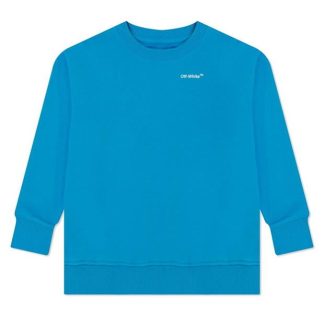 OFF WHITE Off Monster Sweater Kids Blue 4584  for sale