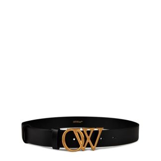 OFF WHITE Off Ow Int Belt 30 Ld41 Women Leather Belt Black 1000 for sale