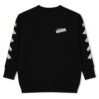 OFF WHITE Off Paper Tape Swt Jn34 Kids Black 1001  for sale