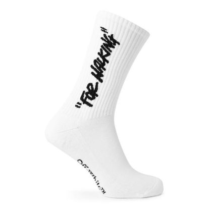 OFF WHITE Off Quote Socks Sn44 Men White  for sale