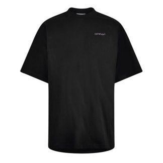 OFF WHITE Off Van Arr S/S Tee Sn44 Men Regular Fit T-Shirts Black for sale