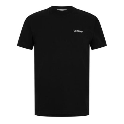 OFF WHITE Off Wind Arr S/S Tee Sn44 Men Regular Fit T-Shirts Black for sale