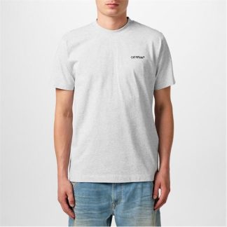 OFF WHITE Off Windy Tee Sn44 Men Grey  for sale