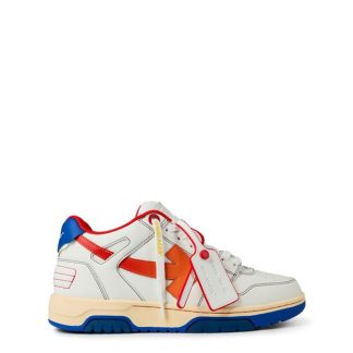 OFF WHITE Out Of Office Classic Trainers Men Low Trainers White Red for sale