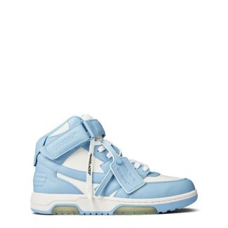 OFF WHITE Out Of Office High Top Men Wht/L Blu 0140  for sale