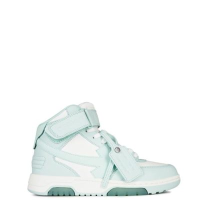 OFF WHITE Out Of Office Mid Top Women High Tops Mint Whit for sale