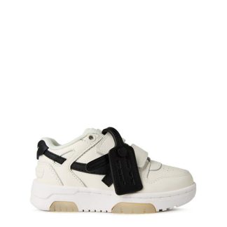 OFF WHITE Out Of Office Trainers Juniors Kids Wht/Blk 0310  for sale