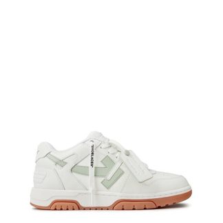 OFF WHITE Out Of Office Trainers Women Low Trainers White/Seagreen for sale