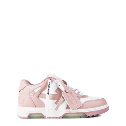 OFF WHITE Out Of Office Trainers Women Low Trainers Whte Pink 0130 for sale