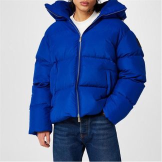 OFF WHITE Patch Arr Down Puffer Men Blue  for sale