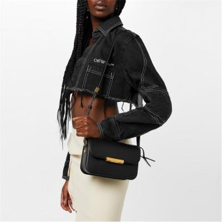 OFF WHITE Screw Medium Shoulder Bag Women Black 1000  for sale