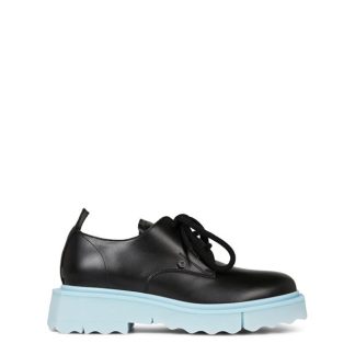 OFF WHITE Sponge Derby Shoes Men Black/Blu 1040  for sale