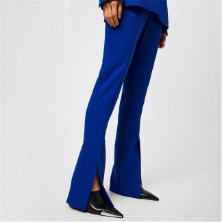 OFF WHITE Tailored Trousers Women Blue 4545  for sale