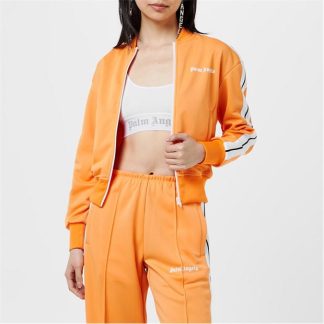 PALM ANGELS Bomber Track Jacket Women Orange 2201  for sale