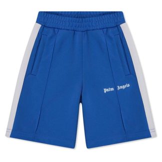 PALM ANGELS Boy'S Track Jogging Shorts Kids Light Blue 4001  for sale