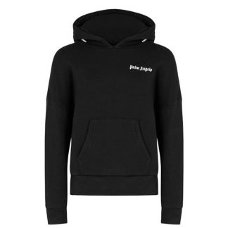 PALM ANGELS Boys Classic Oth Hoodie Kids OTH Hoodies Black Wht 1001 for sale